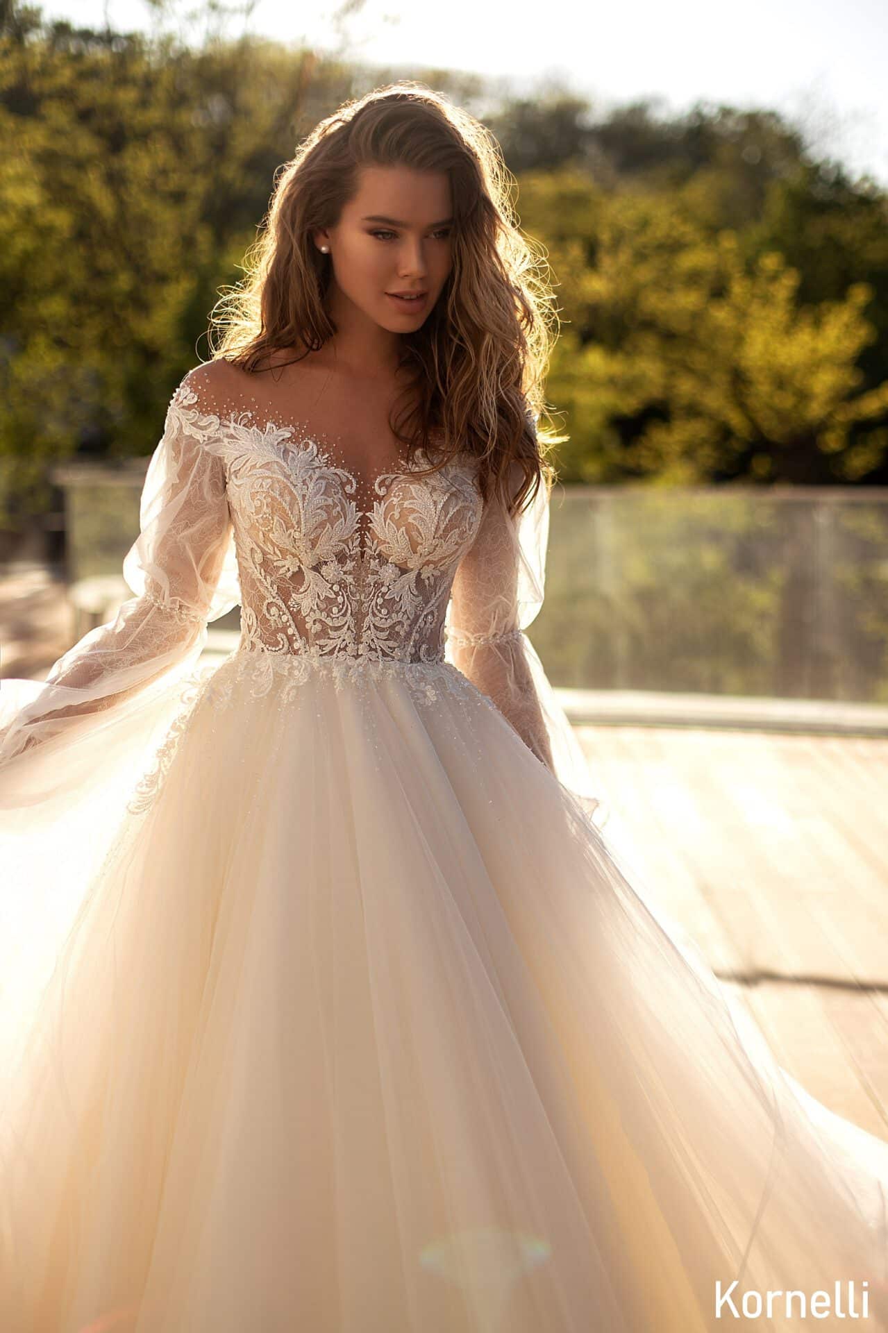 Hochzeitskleid in Prinzessin Look
